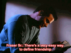 Animated GIF of a scene from the TV series Due South